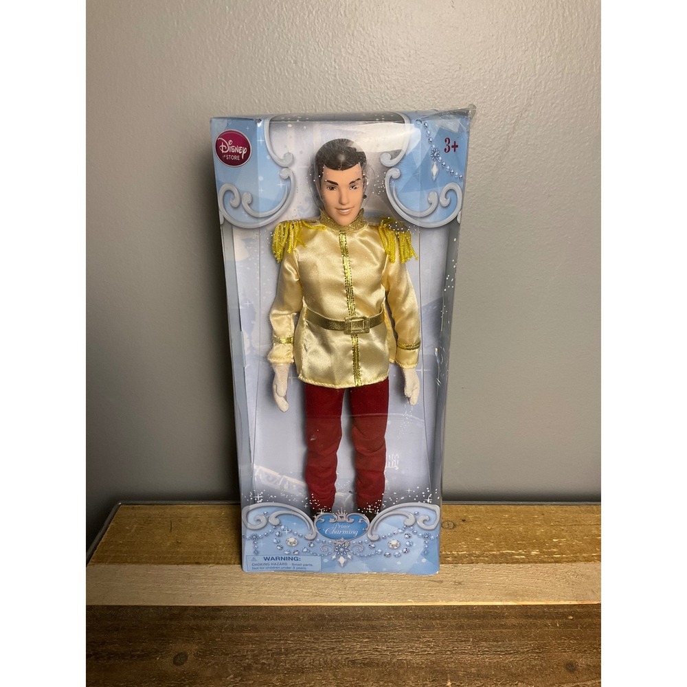 Disney Store Prince Charming 12 Inch Classic Doll Cinderella NIB